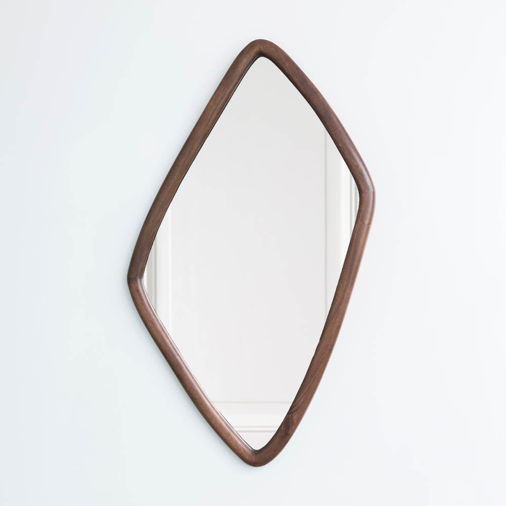 FINLEY MIRROR - WALNUT